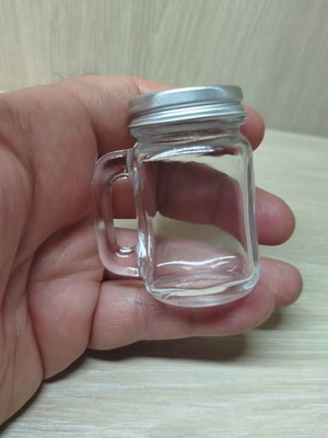 Espresso glass new with aluminum lid