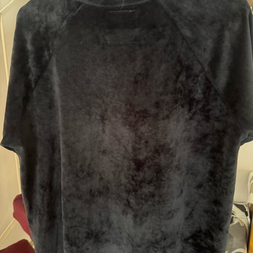 Ben Tailor velvet black blouse size L like new