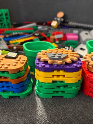 Lego Super Mario mixed lot με platforms, pipes και special parts σαν καινούργιο