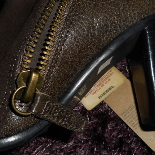 Diesel brown heeled shoes new, size 38