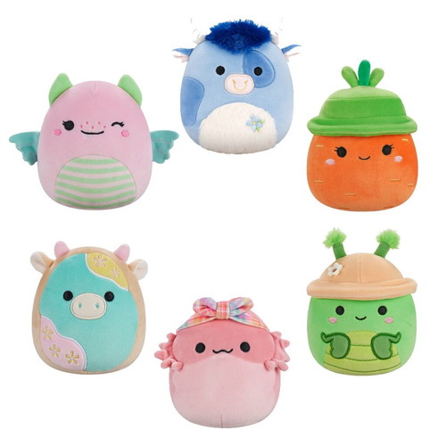 Squishmallows Easter Plush Set 6 Pieces 19cm New