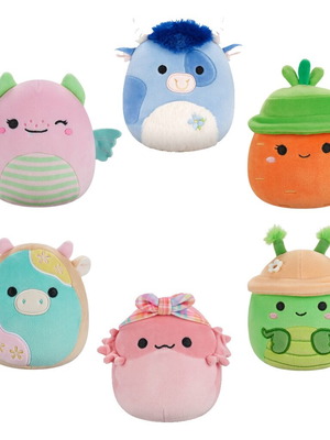 Squishmallows Easter Plush Set 6 Pieces 19cm New
