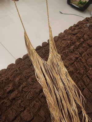 Zara necklace new, gold color