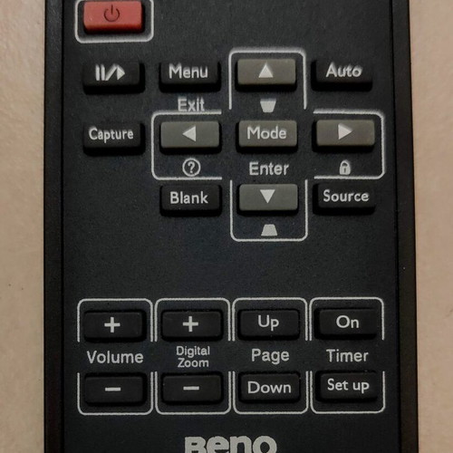 BenQ MP515 projector used with remote and new replacement lamp