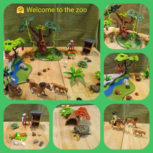 Playmobil Zoo Set with 2 Figures, 26 Animals & Accessories