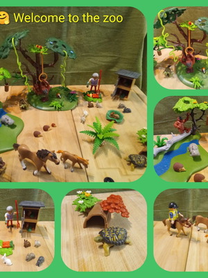 Playmobil Zoo Set with 2 Figures, 26 Animals & Accessories