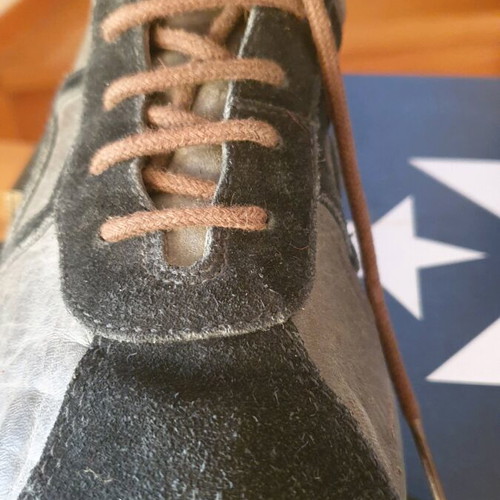 Camper boots used leather and suede brown size 37
