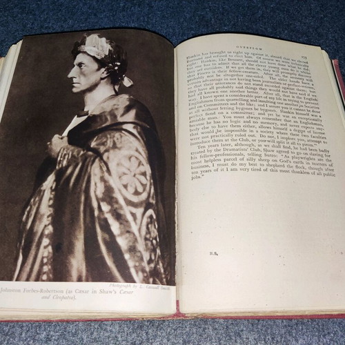 Bernard Shaw His Life and Personality hardcover book used 1943