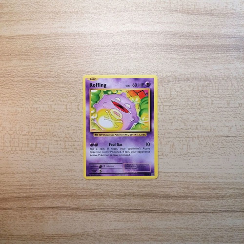 Pokémon Koffing Evolutions 2016 Uncommon Near Mint Card
