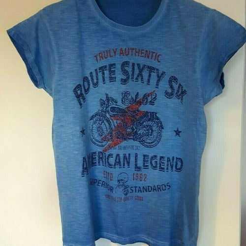 Cedar Wood State T-shirt used, blue, size Large
