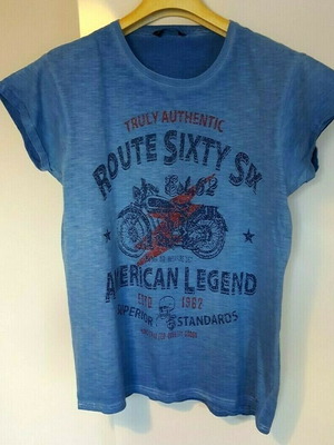 T-shirt Cedar Wood State μεταχειρισμένο, μπλε, μέγεθος Large