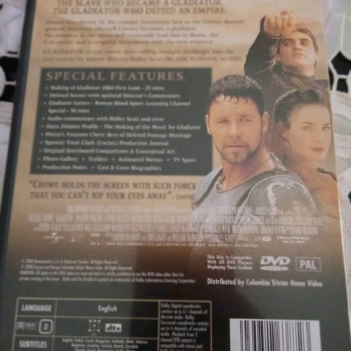 DVD pack Independence Day, Gladiator, Ο Στοιχειωμένος Πύργος new