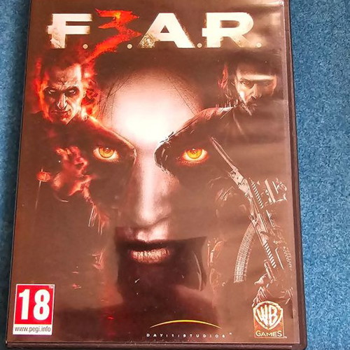 Fear 3 PC used, hard copy