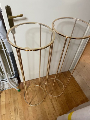 Wedding flower stands like new