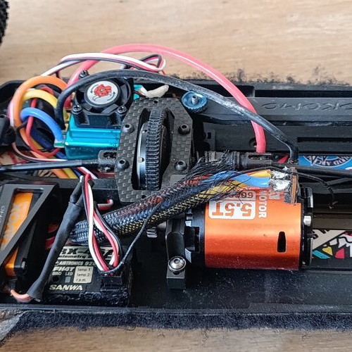 Yokomo BMAX4 1/10 Buggy used, without remote control