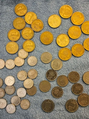 Greek coins pack used in very good condition