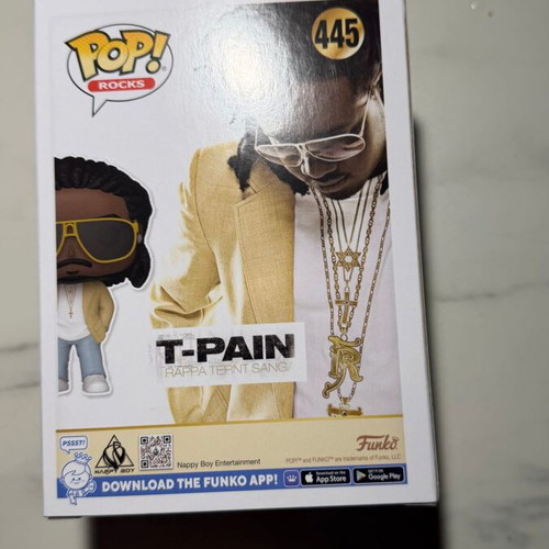 Funko Pop! Rocks T-Pain 445 new vinyl figure