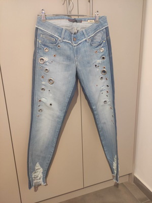 Jeans new without tag, size S 36 8, blue
