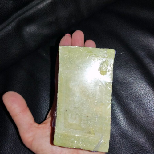 Traditional green handmade soap from Crete ELSA 125gr new