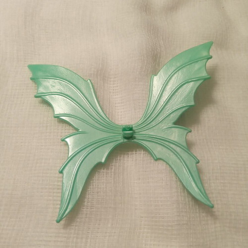 Playmobil fairy wings green, like new