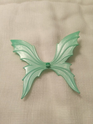 Playmobil fairy wings green, like new