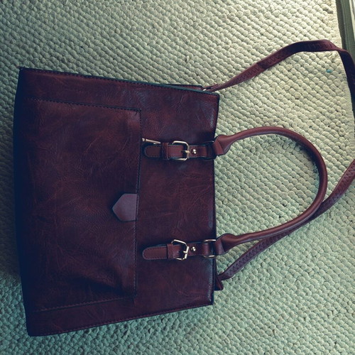 Women's shoulder bag brown like new