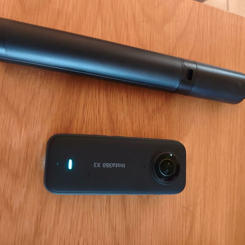 Insta360 X3 5K 360 Action Camera with 114cm Invisible Selfie Stick