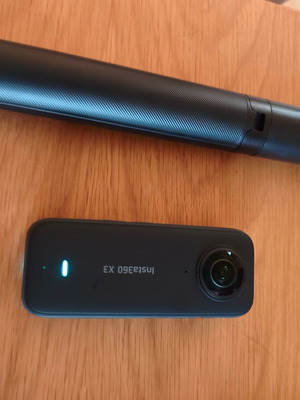 Insta360 X3 5K 360 Action Camera with 114cm Invisible Selfie Stick