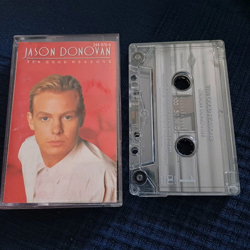 Jason Donovan Ten Good Reasons cassette album pop like new