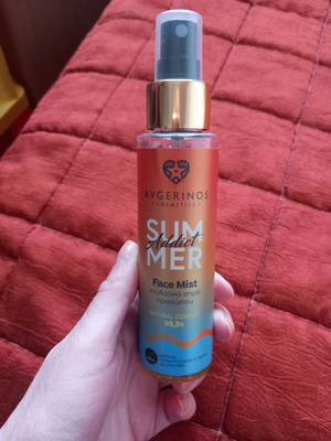 Avgerinos face mist like new with wonderful summer scent