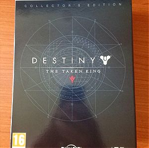 Destiny the Taken King collector's edition, ps4 games