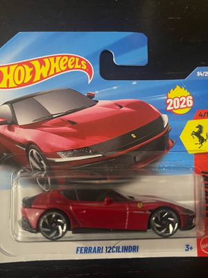 Ferrari 12CILINDRI Hotwheels new, sealed