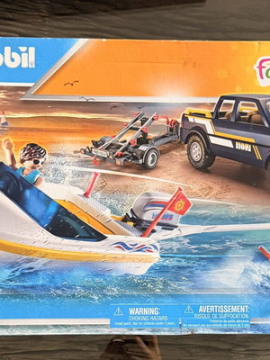 Playmobil Family Fun Pick-Up με ταχύπλοο 70534