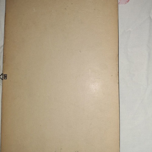 Fiat Chalcography Used Vintage Copper Engraving