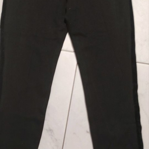Zara leggings size M with velvet detail, new