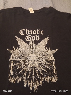 Chaotic End T-shirt Large, Gildan, mint condition