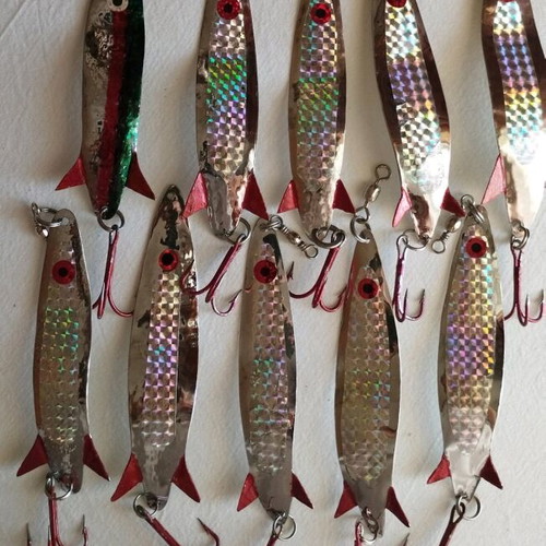 Shakespeare Flying Fish artificial lures pack of 10 like new