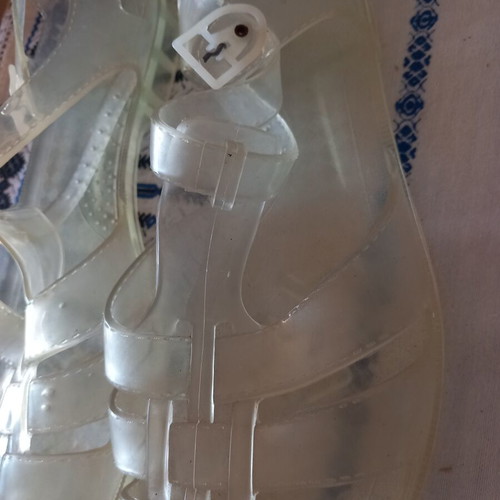 Buffalo transparent beach shoes size 44