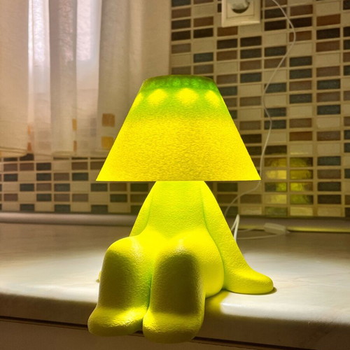 Sitting lamp made to order with bulb and USB cable