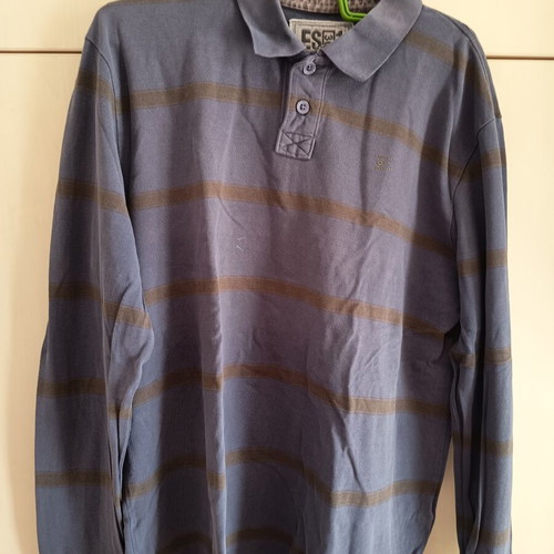 Long-sleeve shirts like new, pack of 3, size L, multicolor