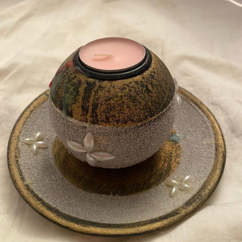 Candle tealight decoration with holder