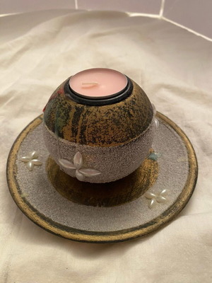 Candle tealight decoration with holder