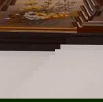  Ζωγραφική σε λάδι μέσα σε ξύλινο κάδρο. Υπάρχει υπογραφή με όνομα, αν το βγάζω καλά λέει <<ΚΑΡΑ>>.