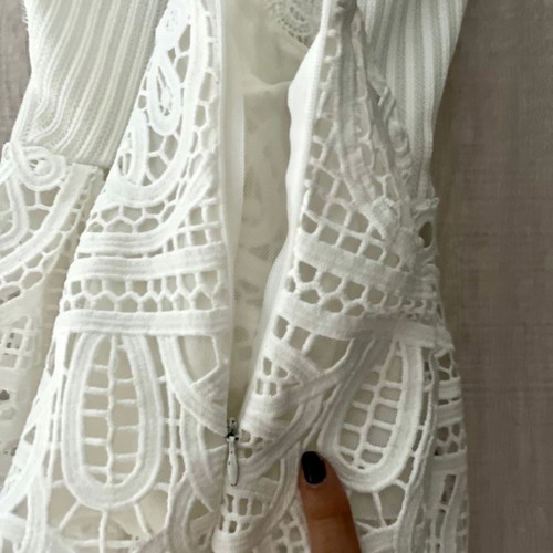 Osley top size S used, white