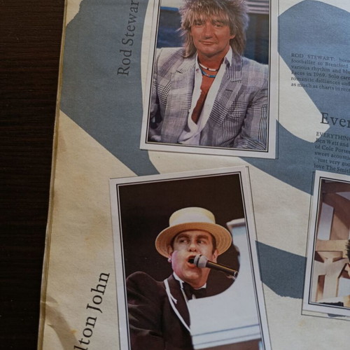 Panini Album Smash Hits 1985 Used Sticker Collection