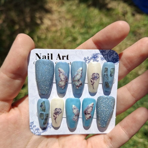 Press On Nails new with application tools