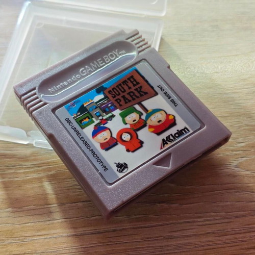 South Park Game Boy Color Unreleased Prototype Retro Game like new
