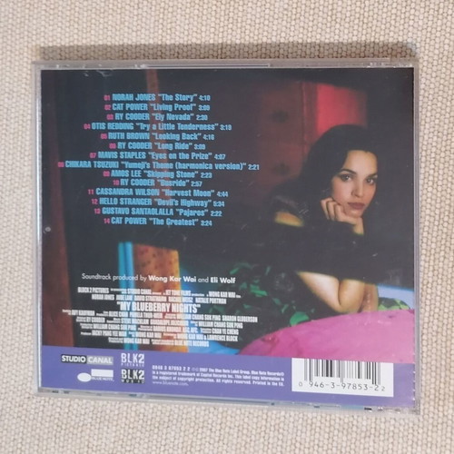 My Blueberry Nights Original Motion Picture Soundtrack CD like new