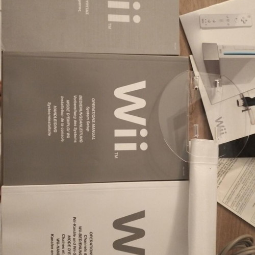Nintendo Wii Collector Bundle with Zelda, Mario Kart, Wii Sports, NFS