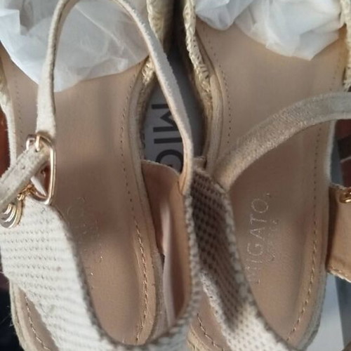 About You platform shoes size 36, heel height 5 cm, like new